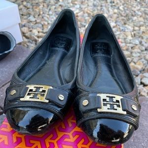 Tory Burch patent leather ballet
